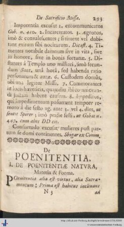 De Poenitentia
