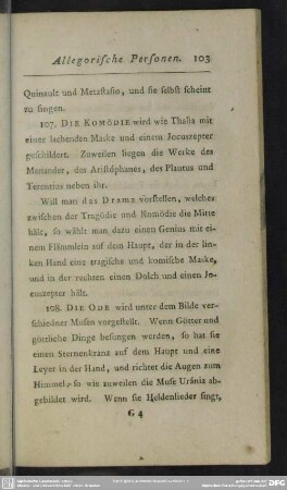107. Die Komödie