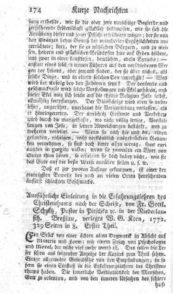 Ausführliche Einleitung in die Erfahrungslehren des Christenthums und der Schrift. T.1.