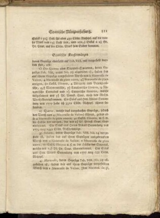Spanische Kupfermünzen