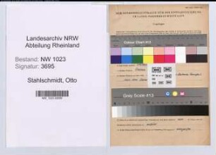 Entnazifizierung Otto Stahlschmidt , geb. 20.06.1906 (Lehrer)