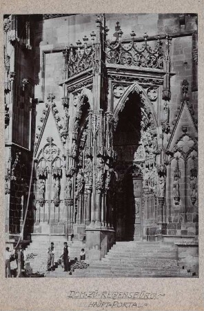 Dom, Regensburg: Ansicht Hauptportal