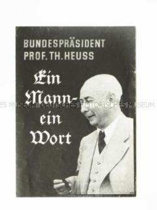 Propagandaflugblatt zur Remilitarisierung der Bundesrepublik Deutschland
