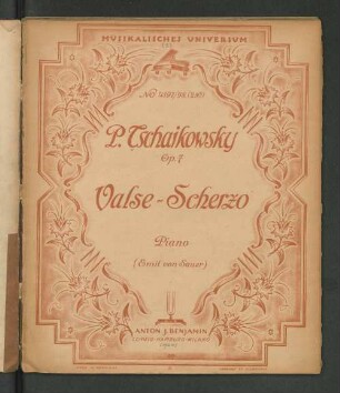 Valse-Scherzo : op. 7