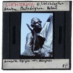 Philadelphia, Eakins Oval, Siemering, George-Washington-Denkmal