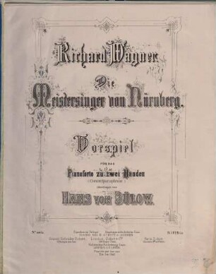 Die Meistersinger von Nürnberg : Vorspiel