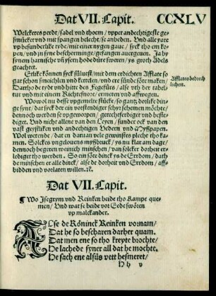 Dat VII. Capit.