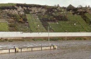 Poppenweiler, Unterwasser, flussabwärts