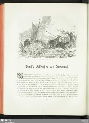 Durch's Felsenthor von Andernach