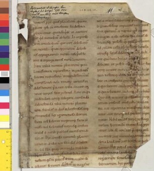 De civitate dei - Studienbibliothek Dillingen XV Fragm. 11