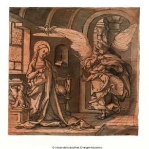 Verkündigung : Hans Holbein d. J. [Umkreis ?]