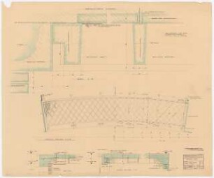 Schauspielhaus, Bochum: Zuschauerhaus: Portal mit Detail 1:25, 1:10