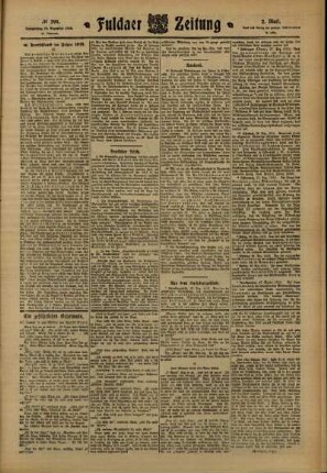 Zweite Ausgabe vom Donnerstag, den 29. Dezember 1910.