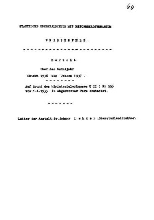 1936/37: Bericht ... - 1936/37