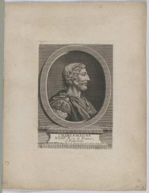 Bildnis des Charlemagne