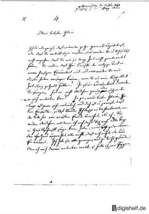 4: Brief von Johann Christoph Schmidt an Johann Wilhelm Ludwig Gleim