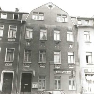Reichenbach (Vogtland), Bahnhofstraße 23. Wohnhaus (um 1910). Straßenfront