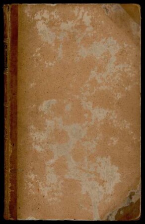Manual 1782, Göttingen, 1782