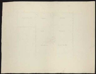 Grundriss des 2. Stockes des Frankfurter Goethe-Hauses (Variante) [aus einem Konvolut von 35 Detailzeichnungen des Frankfurter Goethe-Hauses]