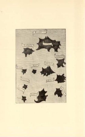 [Pigafetta's chart of the Banda Islands]