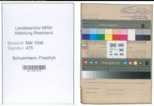 Entnazifizierung Friedrich Schuermann , geb. 08.08.1921 (Kassenangestellter)