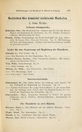 Mitteilungen des Hauses Breitkopf & [und] Härtel. 10. 1879 (Februar)