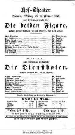 Die Dienstboten