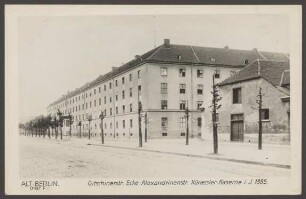 Ansichtskarte Kürassier-Kaserne, Gitschiner Straße [1/2]