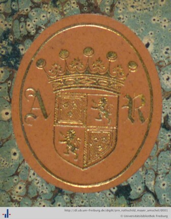 Exlibris (Aus: UB Freiburg, NB 1/182).
