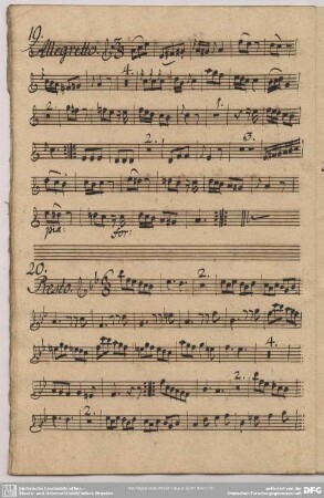 19. Allegretto, C-Dur