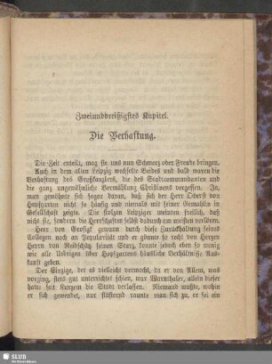 Zweiunddreißigstes Kapitel. Die Verhaftung