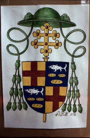 Reproduktion, Wappen von Erzbischof Oskar Saier