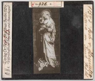 Meister von Flémalle: Maria mit dem Kind. Frankfurt, Städel (Stoedtner-Nr. 11543)