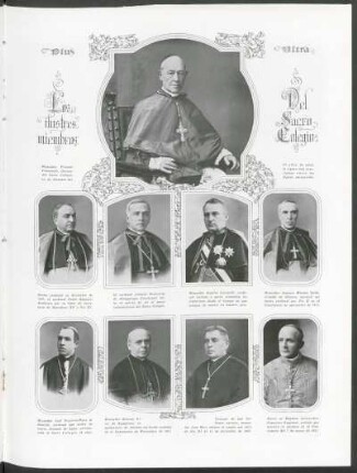 Los ilustres miembros del Sacro Colegio