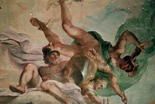 Thetis empfängt im Olymp die Königskrone für den ersten preussischen König