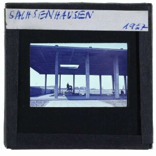 Sachsenhausen, ehem. Konzentrationslager, Halle der Gedenkstätte,Sachsenhausen, ehem. Konzentrationslager