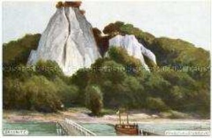 Kreidefelsen "Königsstuhl" und "Stubbenkammer" bei Sassnitz auf Rügen