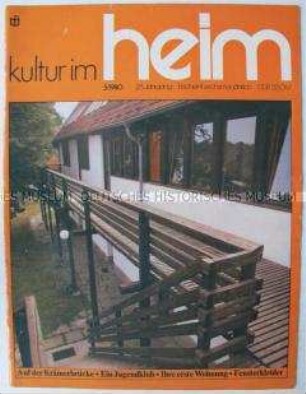 Fachzeitschrift für Wohnraumgestaltung "Kultur im Heim"