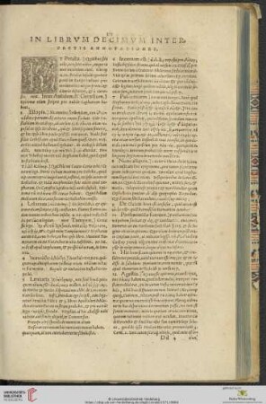 In librvm decimvm interpretis annotationes