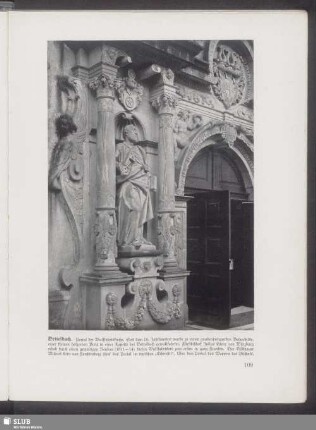 Dettelbach. Portal der Wallfahrtskirche