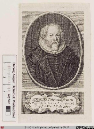 Bildnis Johann Gerhard