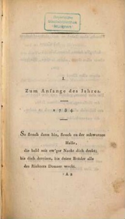 Gedichte, 1. - IV, 192 S., 12 Bl. : Ill., 1 Portr.