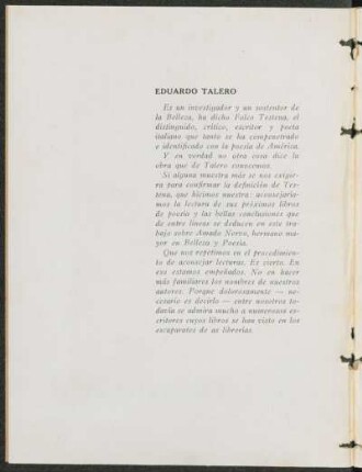 Eduardo Talero [Biografía]