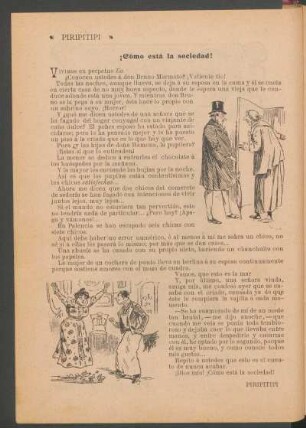 ¡Cómo está la sociedad!