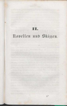 II. Novellen und Skizzen.