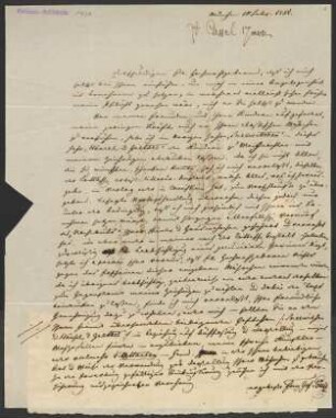Brief an Jacob Grimm : 15.02.1838