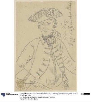 Friedrich Franz von Braunschweig-Lüneburg. Durchzeichnung