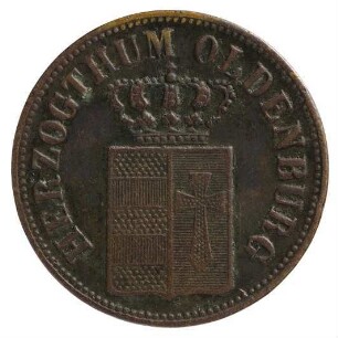 Münze, 1/2 Grote, 1846 n. Chr.
