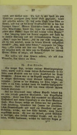 72. Der Blinde