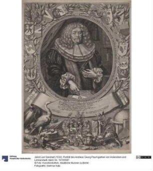 Porträt des Andreas Georg Paumgartner von Holenstein und Lonnerstadt